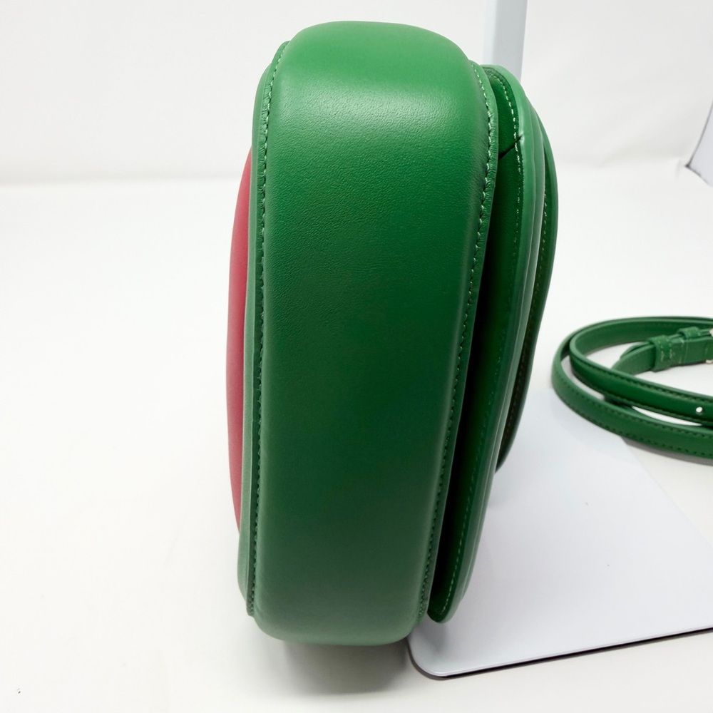 Kate Spade Puffy Watermelon Mini Top Handle bag with crossbody strap - Picture 12 of 17